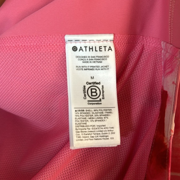Athleta Run With It Jacket Size M - Picture 4 of 5